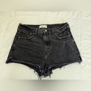 Abercrombie & Fitch Dark Gray Jean Shorts